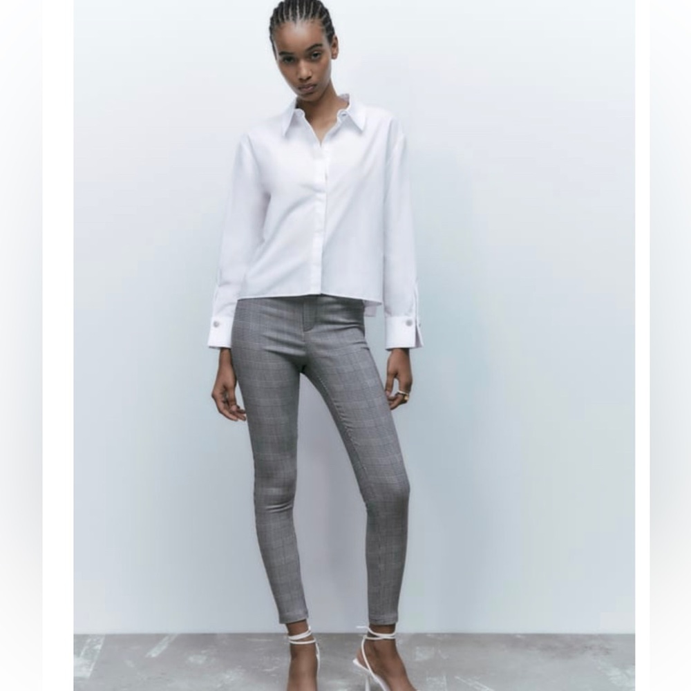 ZARA: POPLIN FRENCH CUFF SHIRT